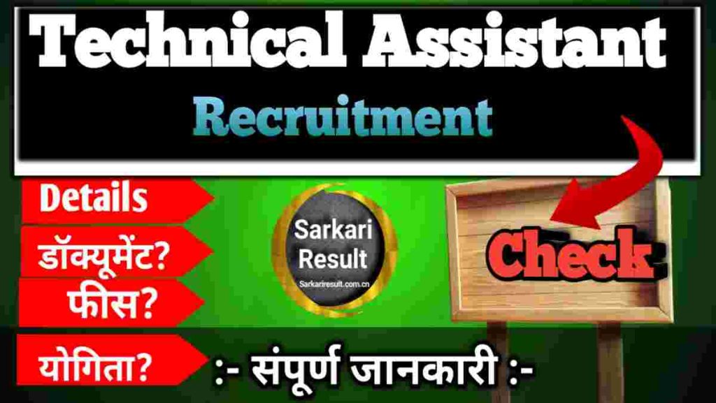 🧰 Technical Assistant Job Role – RITES Senior Technical Assistant Recruitment 2025, Apply Online
